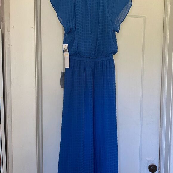 London Times Cobalt Blue Ari MIDI Size 2 NWT casual spring summer - Picture 4 of 12
